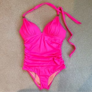 Victoria’s Secret - Pretty push-up halter swimsuit with ruching
